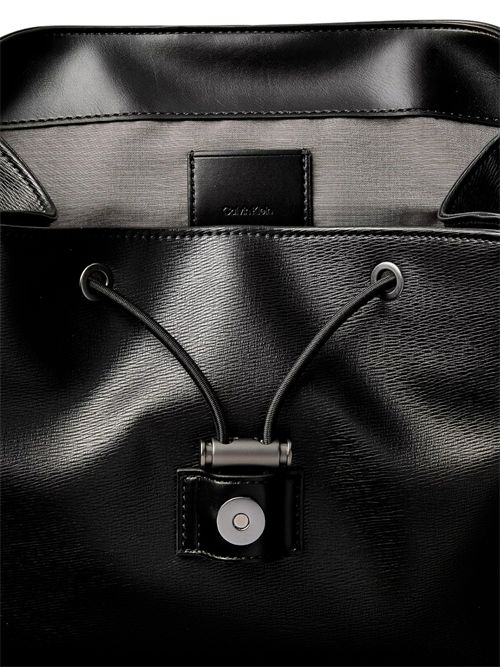 CALVIN KLEIN Compact Backpack with Zipper and Flap CALVIN KLEIN | LV04D3261GUB1